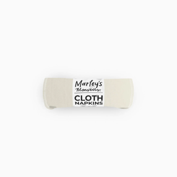Marley's Monsters: Organic Cotton 12-Pack Small Cloth Napkin